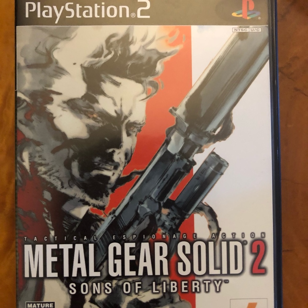 Metal Gear Solid 2 Sons of Liberty on PS2